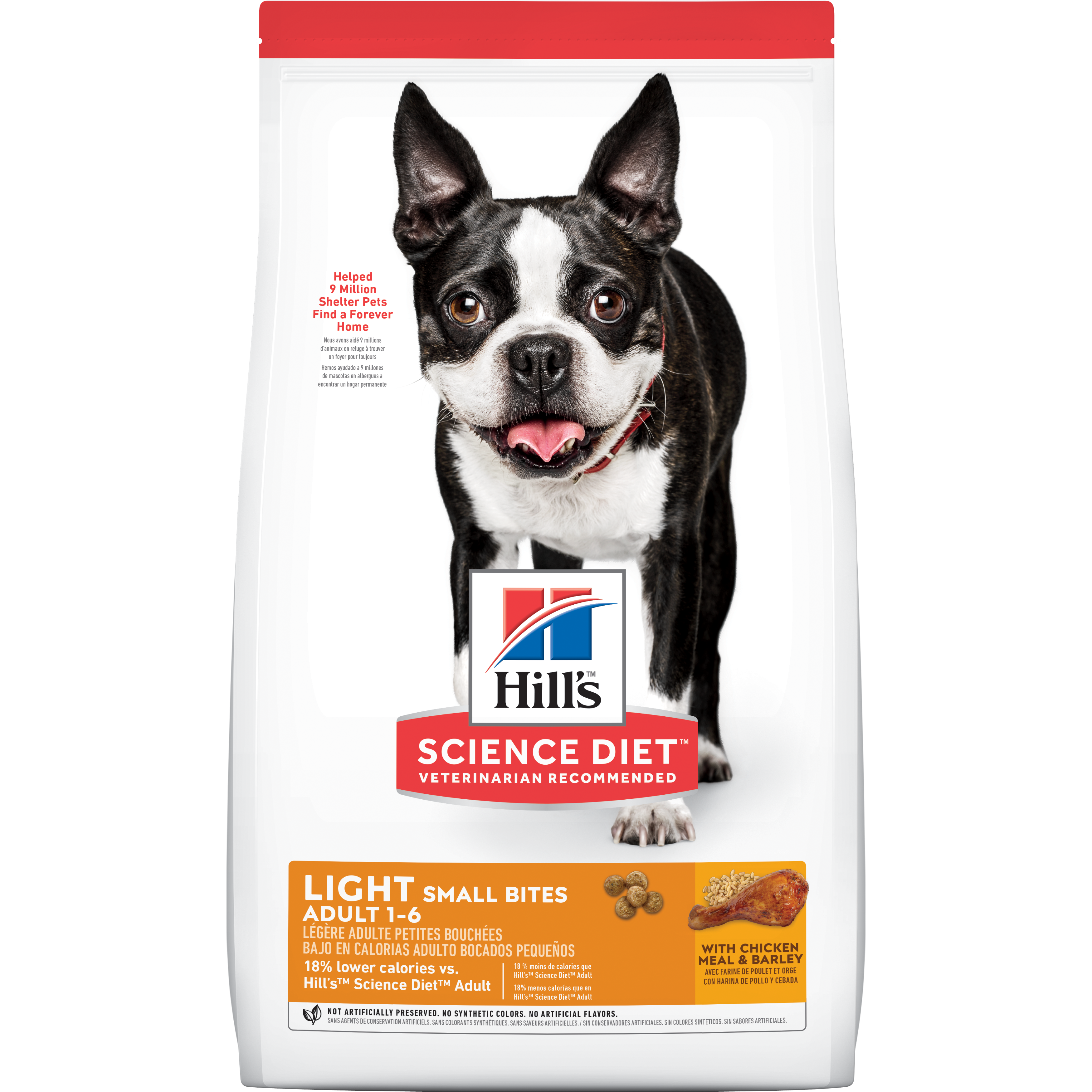 Hills Perros Adulto 1-6 Light 5Lbs Razas Pequeñas