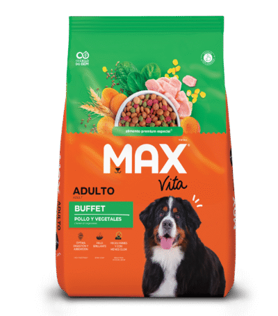 DOG - MAX VITA - ADT - BUFFET - FRENTE - EXP Max Vita Adulto 2kg