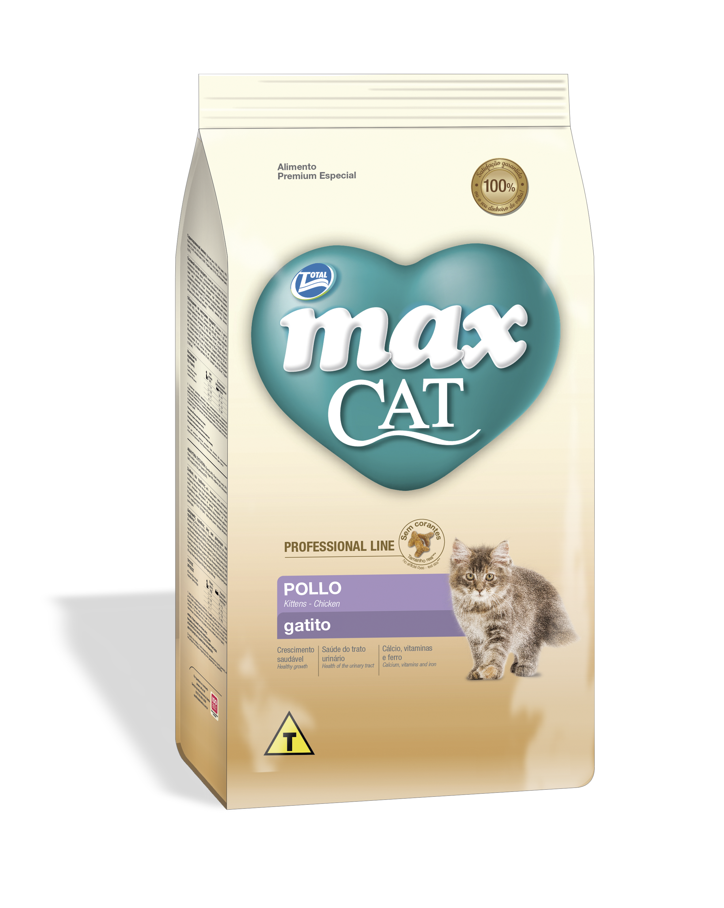 G MAX PROFESSIONAL LINE GATITO POLLO Max Gatito Professional Line Filhote Frango 1 Kg
