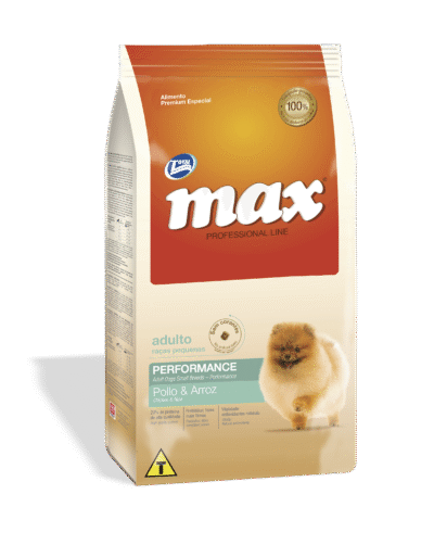Max Perros Adulto 2Kg Adulto Razas Pequeñas Performance Pollo