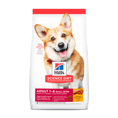 Hills Perros Adulto 1-6 15Lbs Bocado Pequeños Cordero & Arroz
