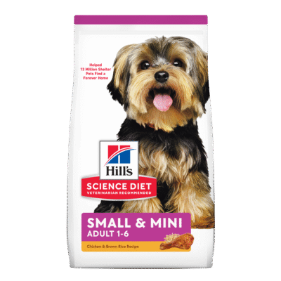 Hills Perros Adultos 1-6 4,5Lbs Razas Pequeñas