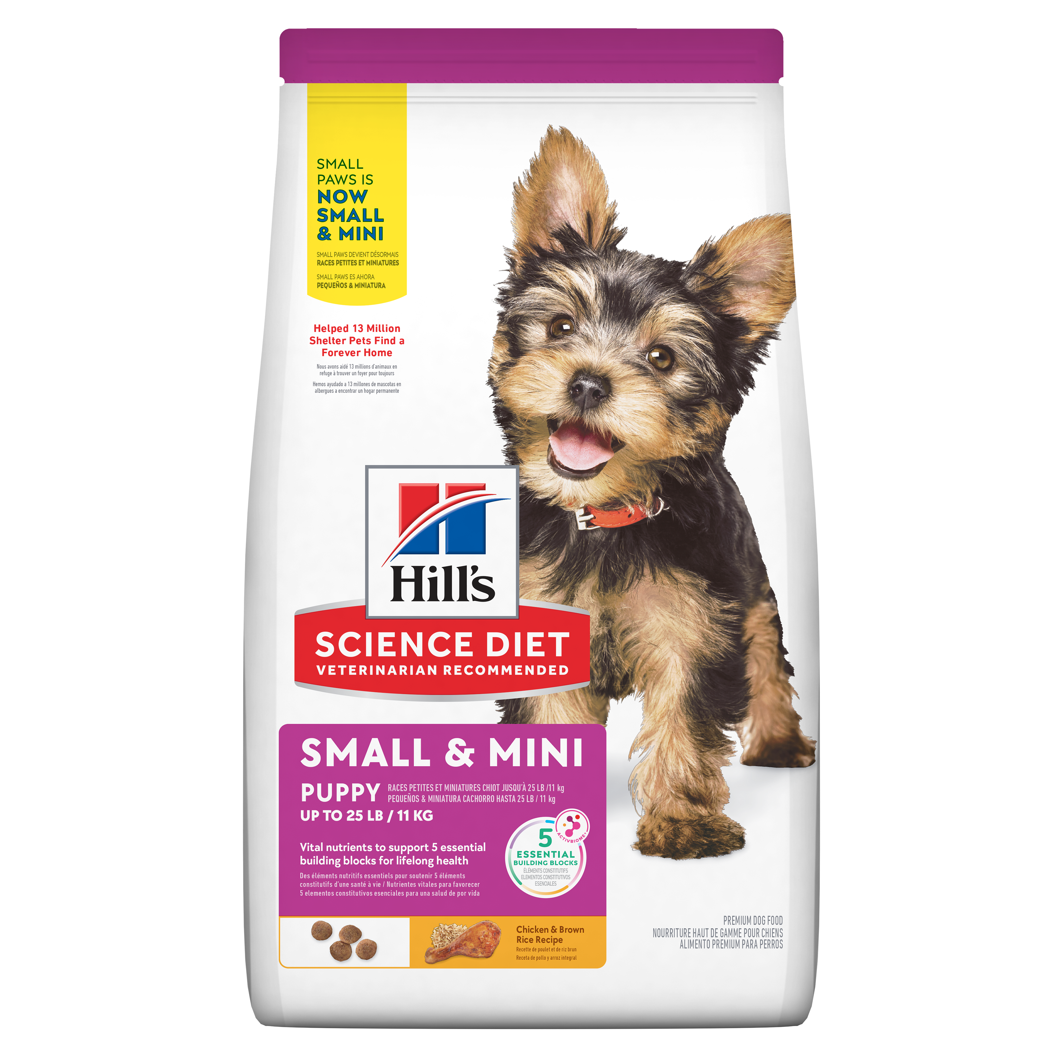 Hills Cachorro 4,5Lbs Razas Pequeñas